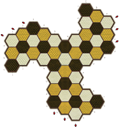Hexes 3-pawn for 3 players
