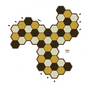 downloadable Hexes 3P3 chess board